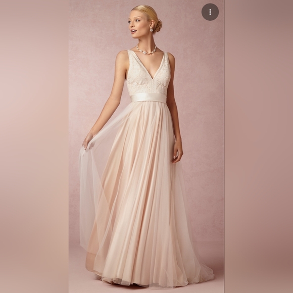 BHLDN Dresses & Skirts - BHLDN Anthropologie Tasmin Wedding Dress